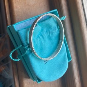 Tiffany Silver somerset fine mesh bracelet